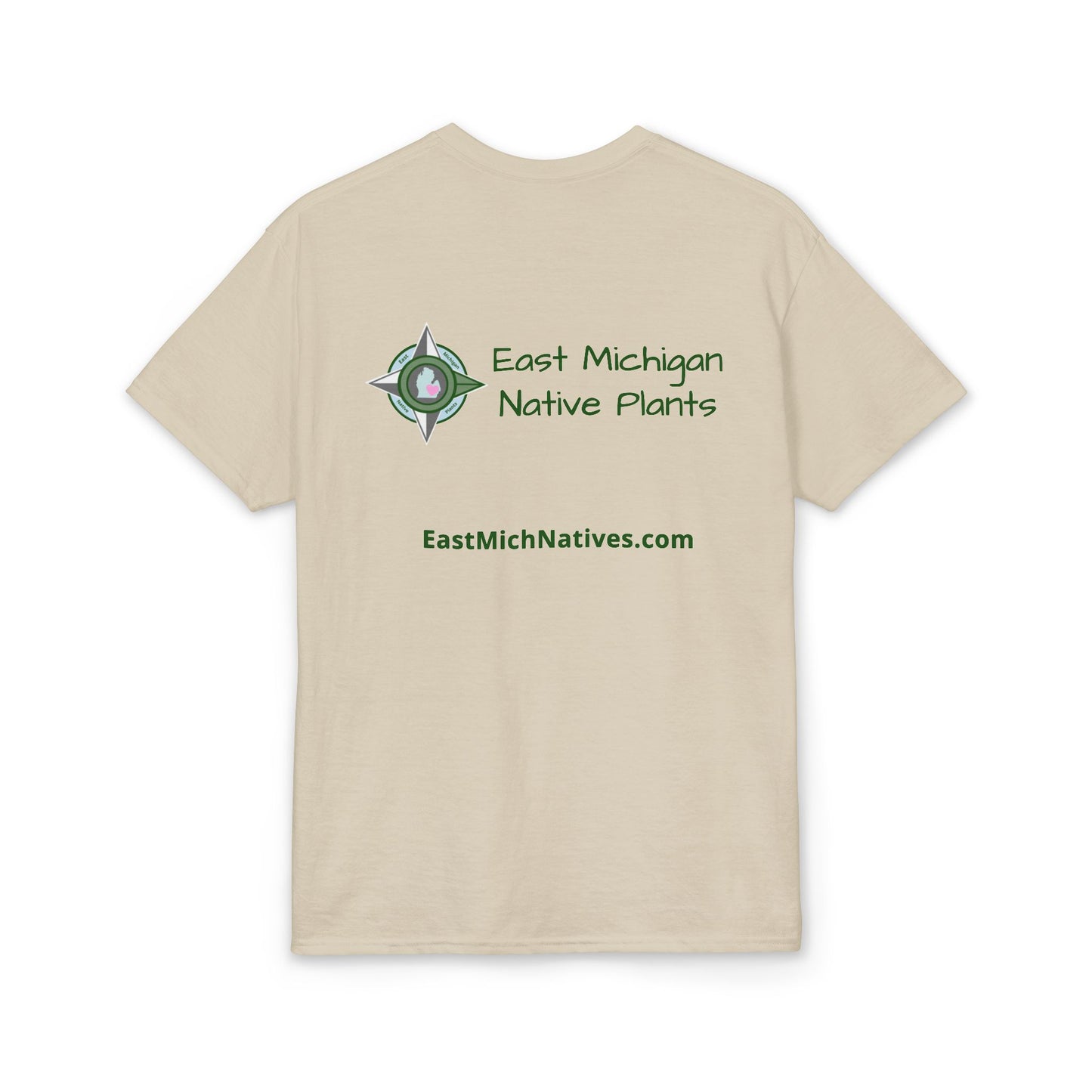 Dry Blend Moisture Wicking Tee "Distracted By Spiders" plus EMNP Logo