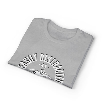 Dry Blend Moisture Wicking Tee "Distracted By Spiders" plus EMNP Logo