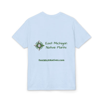 Dry Blend Moisture Wicking Tee "Distracted By Birds" plus EMNP Logo