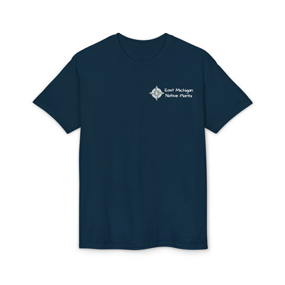 EastMichNatives DryBlend T-Shirt — EMNP Logo Tee for Native Gardeners & Plant Enthusiasts