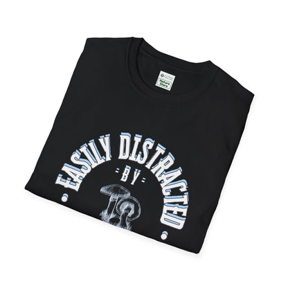 Unisex Softstyle T-Shirt, Distracted by Fungi