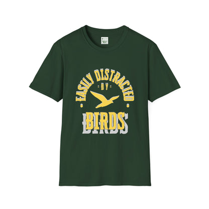 EastMichNatives T-Shirt, Distracted by Birds, Soaring