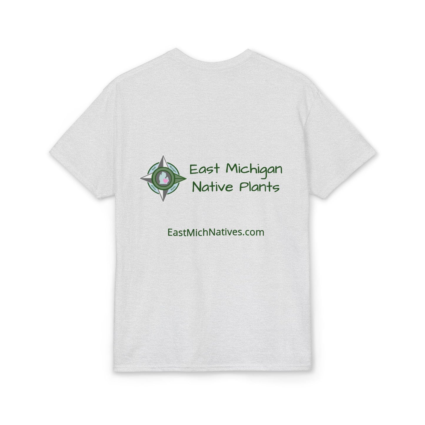 Dry Blend Moisture Wicking Tee Plant Native Plants w/EMNP Logo