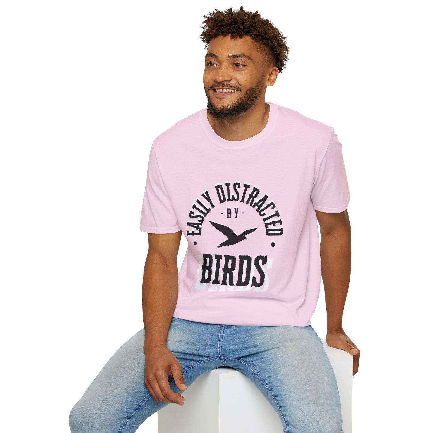 EastMichNatives T-Shirt, Distracted by Birds, Soaring