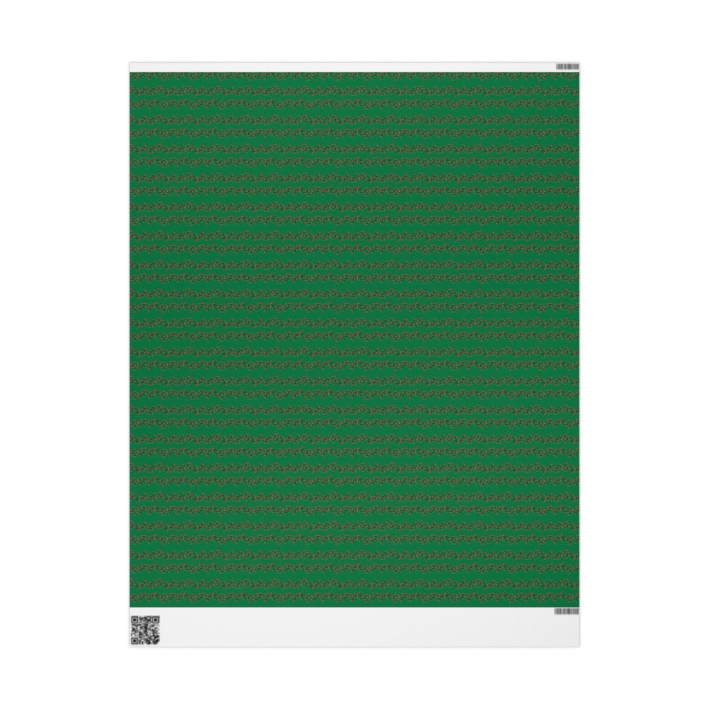 Wrapping Paper, Winterberry - Green