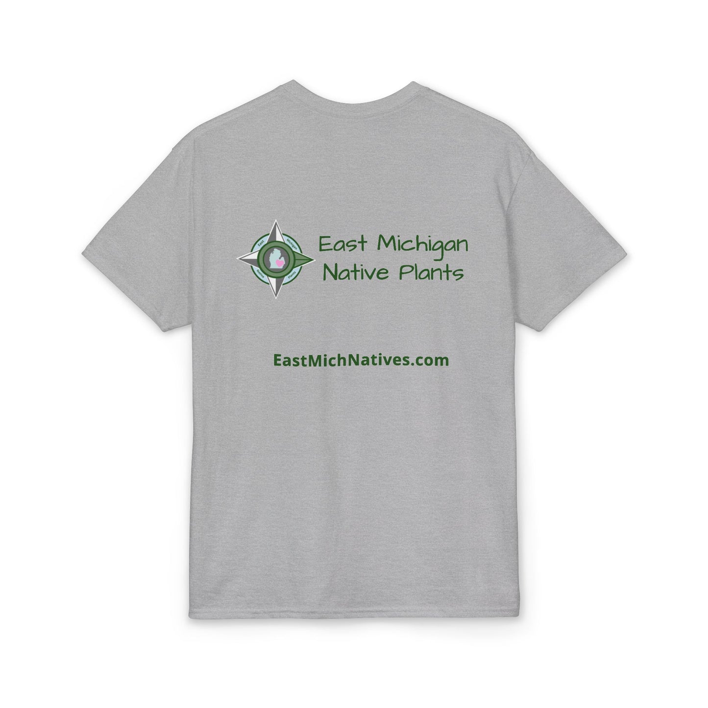 Dry Blend Moisture Wicking Tee "Distracted By Spiders" plus EMNP Logo