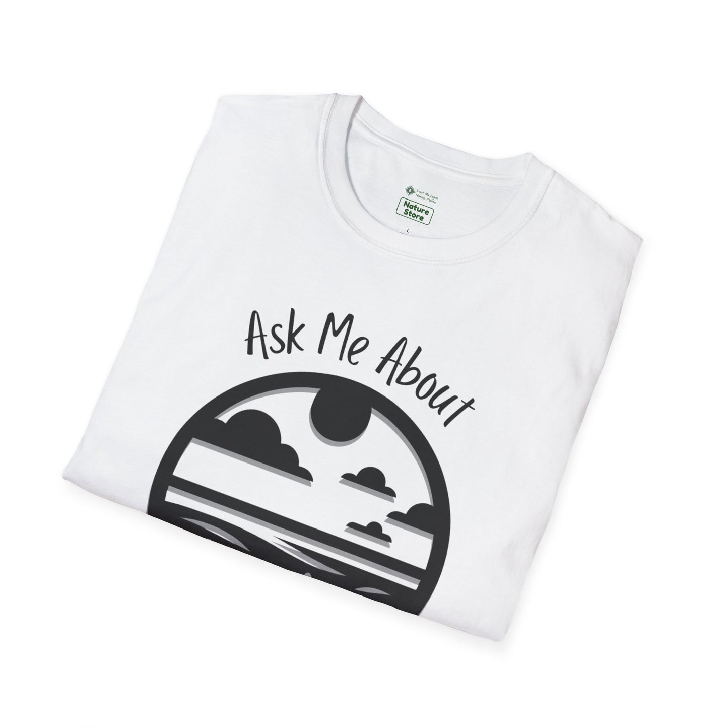 Tshirt Ask Me About My Prairie — Casual Cotton Tee for Prairie Lovers