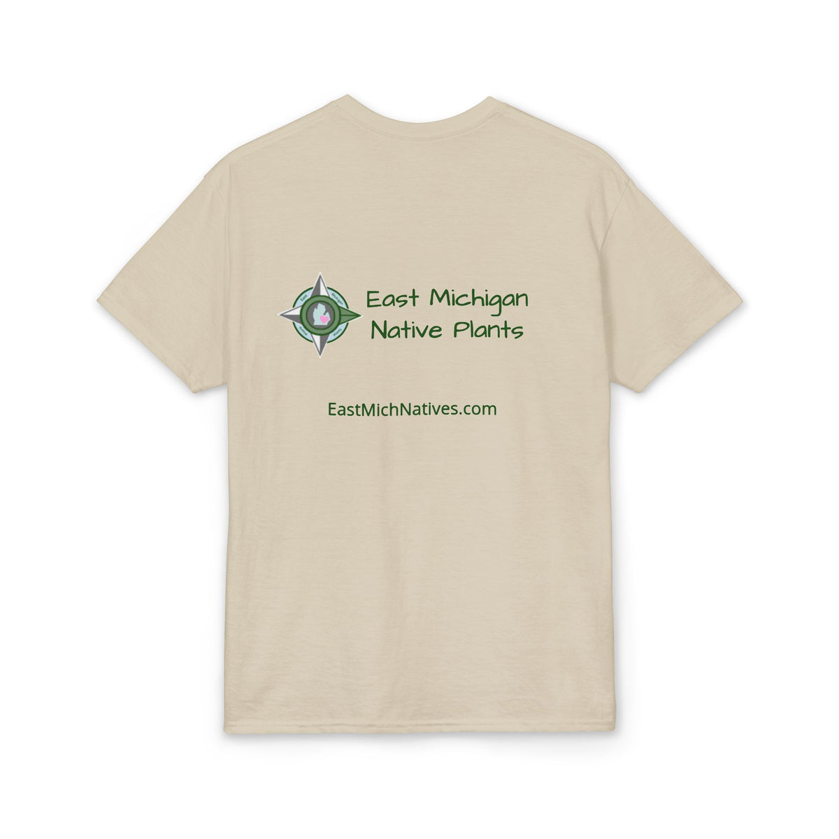 EastMichNatives DryBlend T-Shirt — EMNP Logo Tee for Native Gardeners & Plant Enthusiasts