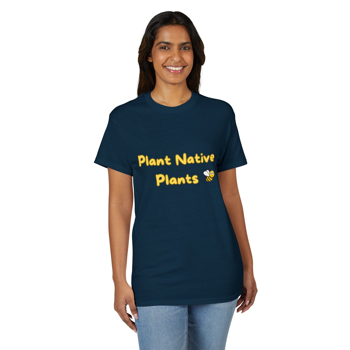 Dry Blend Moisture Wicking Tee Plant Native Plants w/EMNP Logo