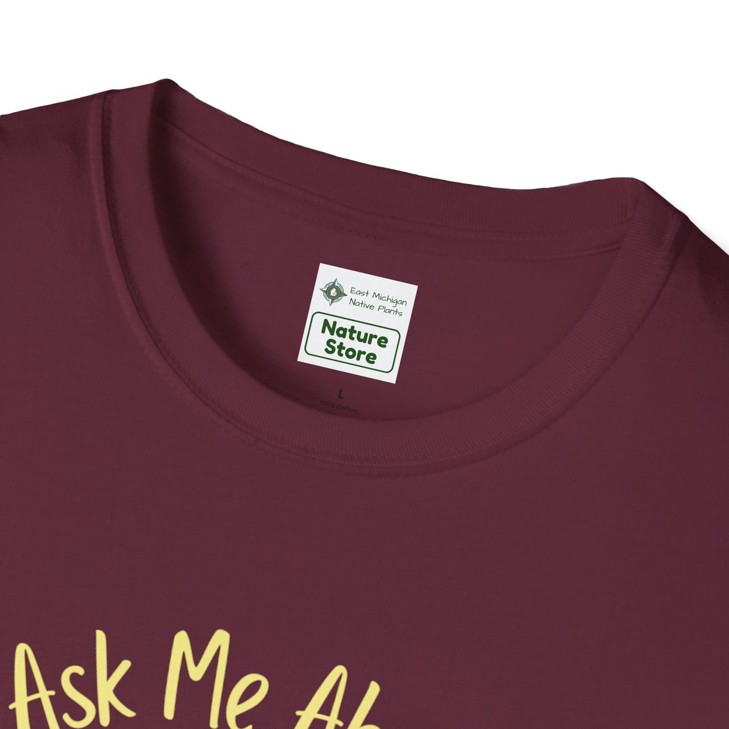 Tshirt Ask Me About My Prairie — Casual Cotton Tee for Prairie Lovers