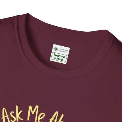 Tshirt Ask Me About My Prairie — Casual Cotton Tee for Prairie Lovers