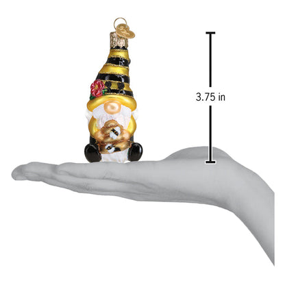 Bee Happy Gnome Ornament