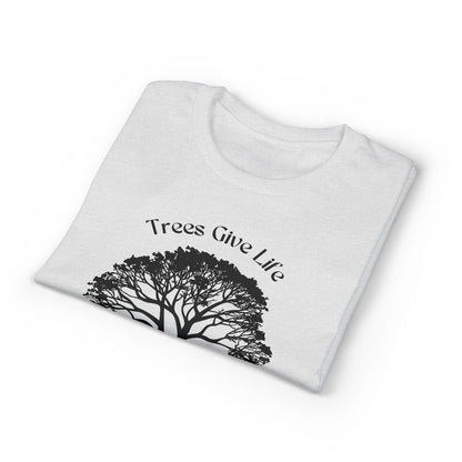 Dry Blend Moisture Wicking Tee Trees Give Life w/EMNP Logo