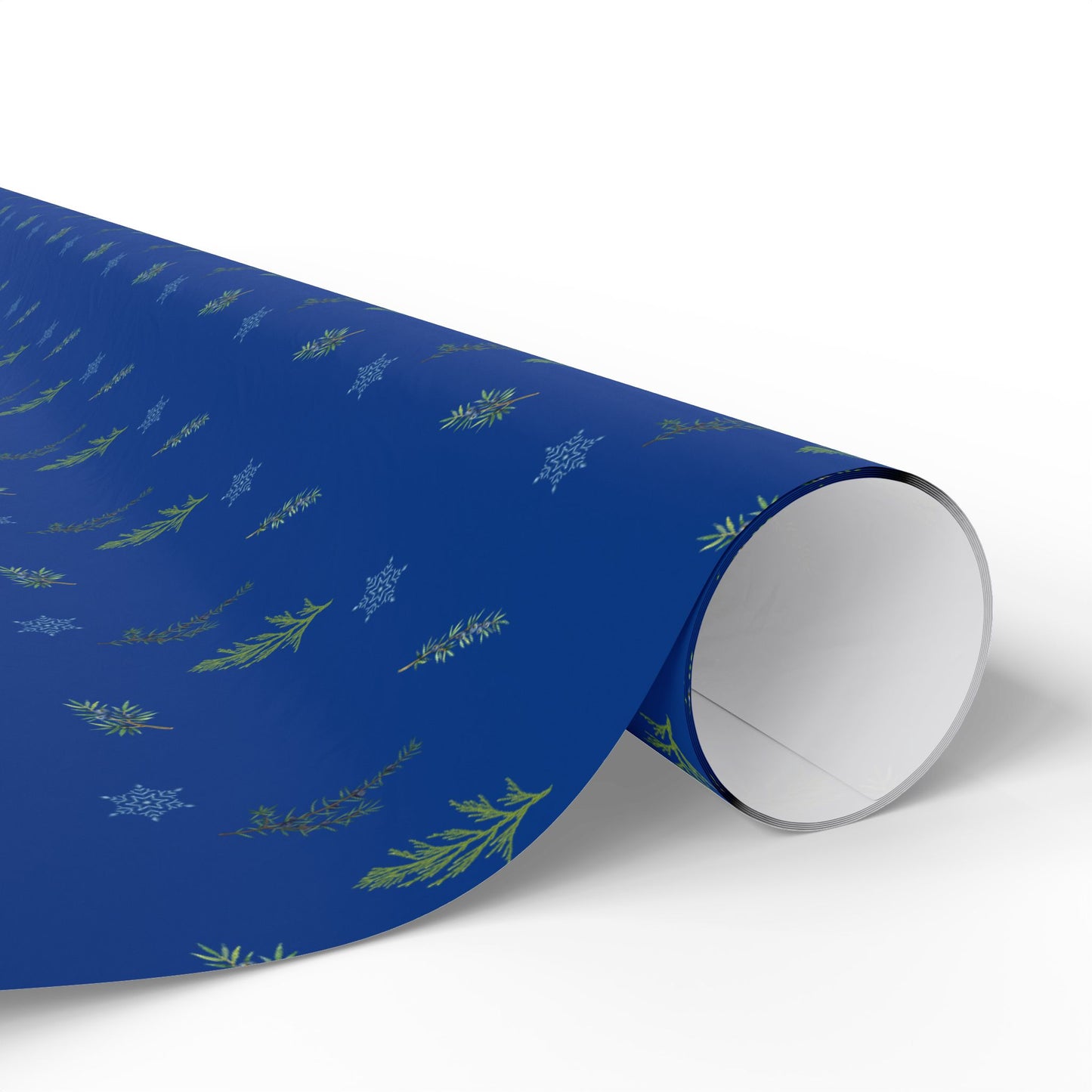 Wrapping Paper, Juniper Berry - Dk Blue