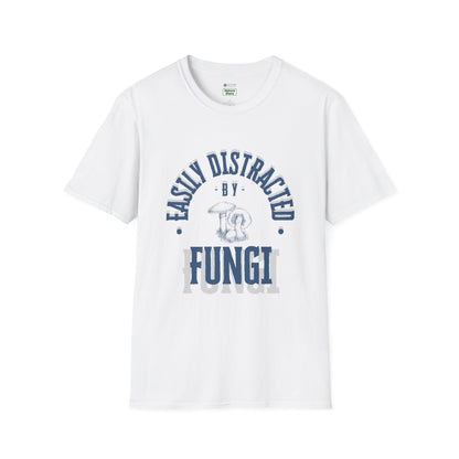 Unisex Softstyle T-Shirt, Distracted by Fungi