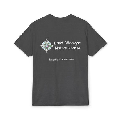 Dry Blend Moisture Wicking Tee Summer Garden w/EMNP Logo on back