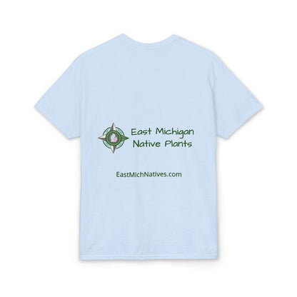 Dry Blend Moisture Wicking Tee Plant Native Plants w/EMNP Logo