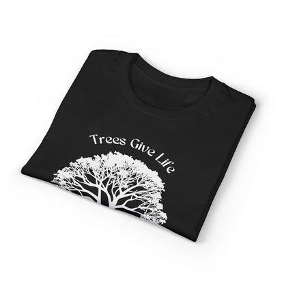 Dry Blend Moisture Wicking Tee Trees Give Life w/EMNP Logo