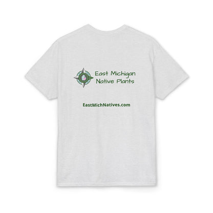 Dry Blend Moisture Wicking Tee Summer Garden w/EMNP Logo on back