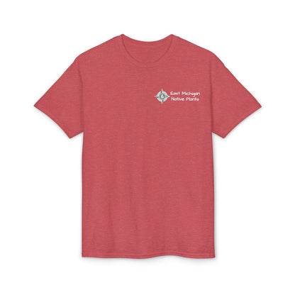 EastMichNatives DryBlend T-Shirt — EMNP Logo Tee for Native Gardeners & Plant Enthusiasts