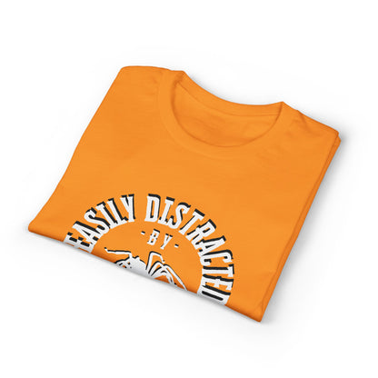 Dry Blend Moisture Wicking Tee "Distracted By Spiders" plus EMNP Logo