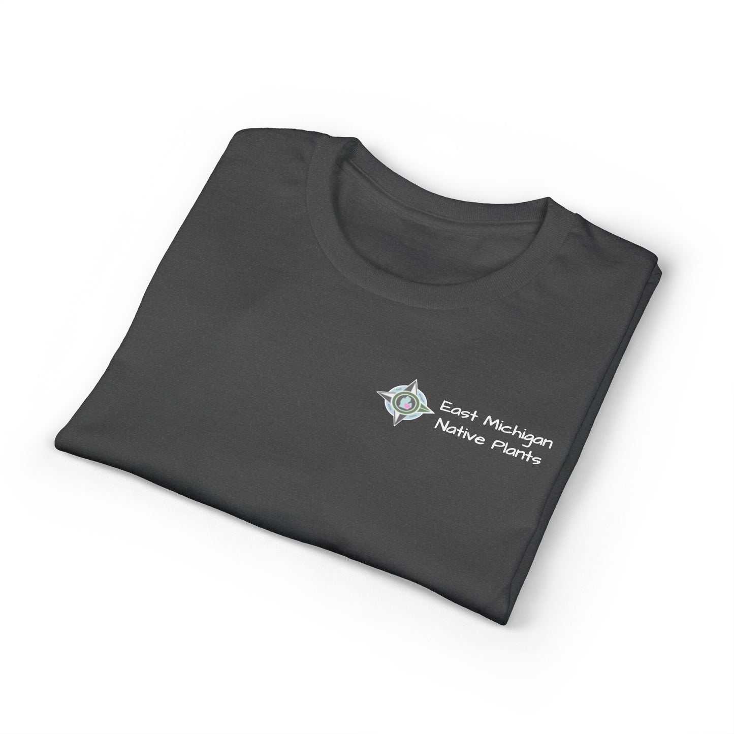 EastMichNatives DryBlend T-Shirt — EMNP Logo Tee for Native Gardeners & Plant Enthusiasts