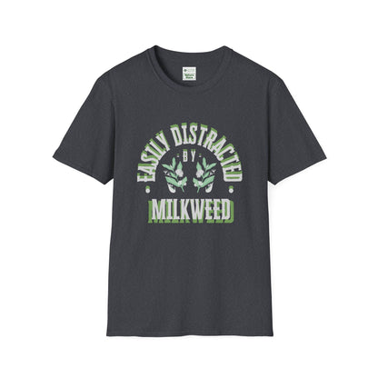 Easily Distracted by Milkweed Soft-Style Tee
