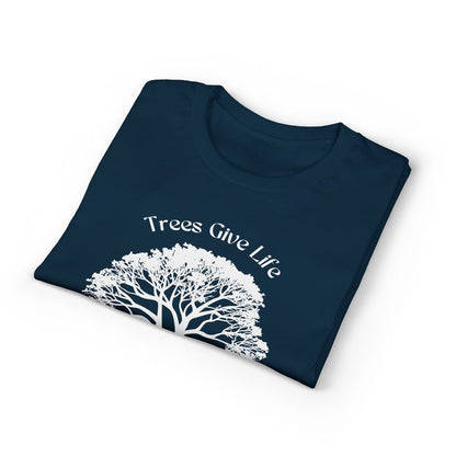 Dry Blend Moisture Wicking Tee Trees Give Life w/EMNP Logo