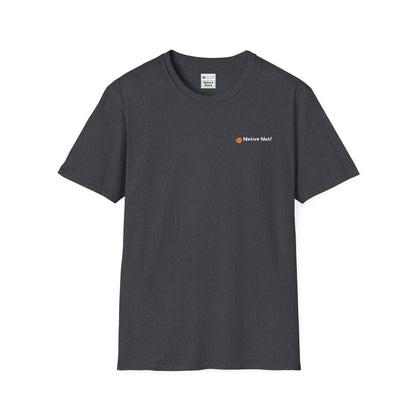Unisex Softstyle T-Shirt, Native Nut! (Back)