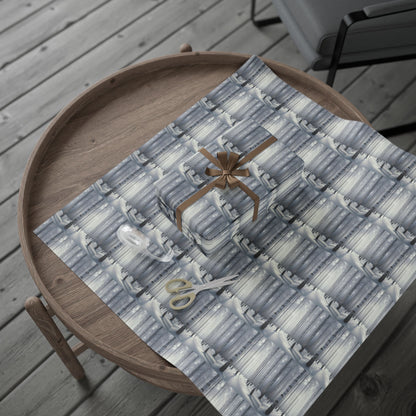Wrapping Paper, Winter Birch Forest