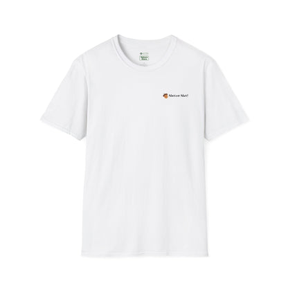 Unisex Softstyle T-Shirt, Native Nut! (Back)