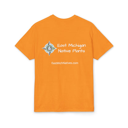 Dry Blend Moisture Wicking Tee Summer Garden w/EMNP Logo on back