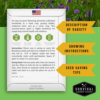 Medicinal Herb Garden - 36 Heirloom Seed Varieties for a Wellness Garden