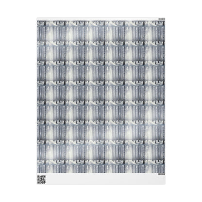 Wrapping Paper, Winter Birch Forest