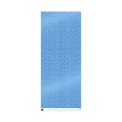 Wrapping Paper, Juniper Berry - Lt Blue