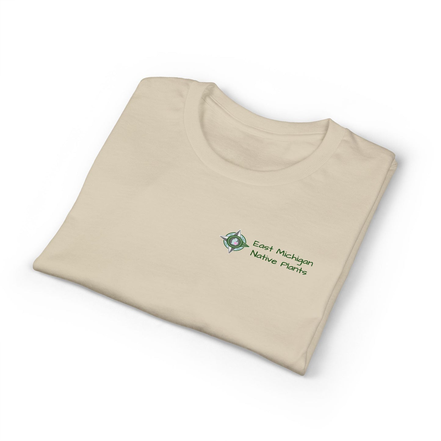 EastMichNatives DryBlend T-Shirt — EMNP Logo Tee for Native Gardeners & Plant Enthusiasts