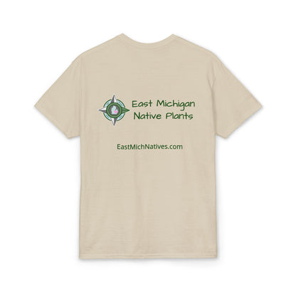 Dry Blend Moisture Wicking Tee Plant Native Plants w/EMNP Logo