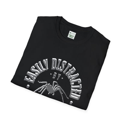 EastMichNatives T-Shirt, Distracted by Spiders