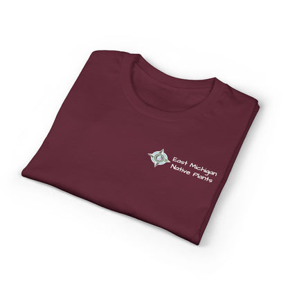 EastMichNatives DryBlend T-Shirt — EMNP Logo Tee for Native Gardeners & Plant Enthusiasts