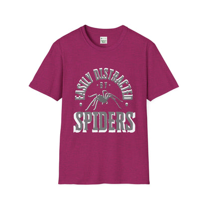 EastMichNatives T-Shirt, Distracted by Spiders