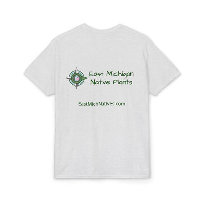 EastMichNatives DryBlend T-Shirt — EMNP Logo Tee for Native Gardeners & Plant Enthusiasts