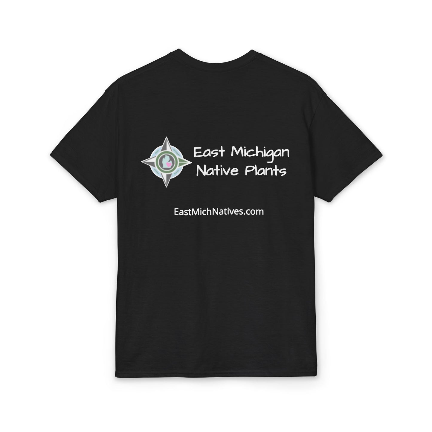 Dry Blend Moisture Wicking Tee Plant Native Plants w/EMNP Logo