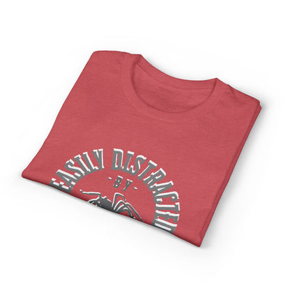 Dry Blend Moisture Wicking Tee "Distracted By Spiders" plus EMNP Logo