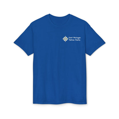 EastMichNatives DryBlend T-Shirt — EMNP Logo Tee for Native Gardeners & Plant Enthusiasts