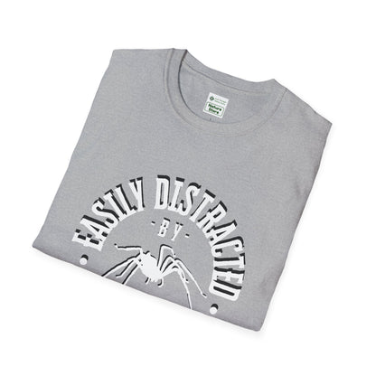 EastMichNatives T-Shirt, Distracted by Spiders