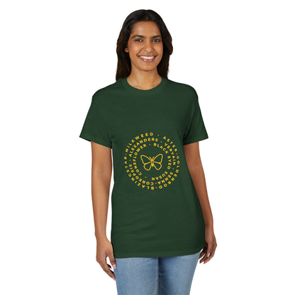 Dry Blend Moisture Wicking Tee Native Plants & Butterfly w/EMNP Logo