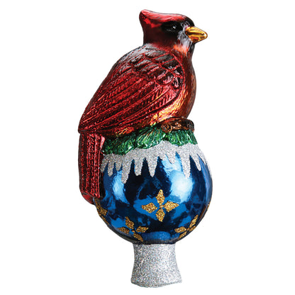 Cardinal Tree Top Ornament