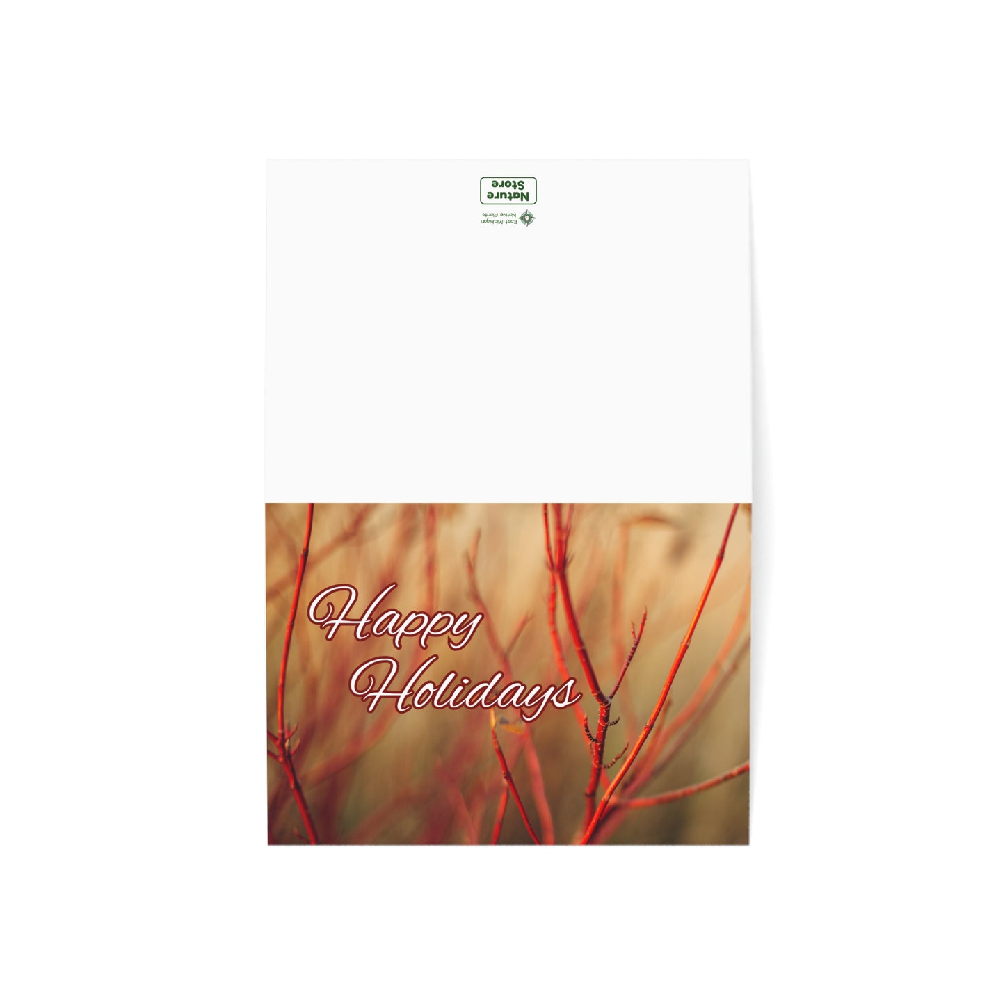 Holiday Cards, Red Twig Dogwood (1, 10, 30, and 50pcs)