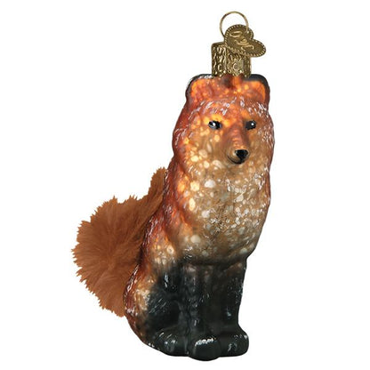 Vintage Fox Ornament