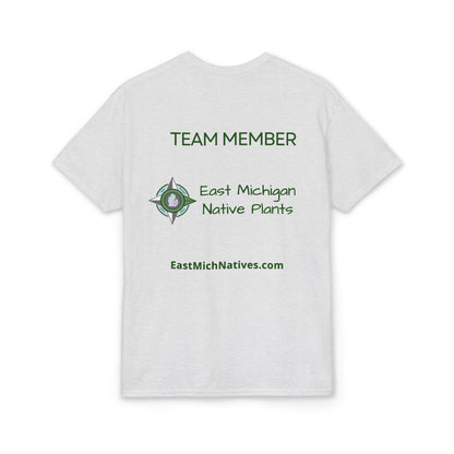 Dry Blend Moisture Wicking Tee "Distracted By Spiders" plus EMNP Logo